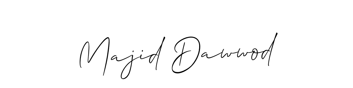 Similarly Allison_Script is the best handwritten signature design. Signature creator online .You can use it as an online autograph creator for name Majid Dawwod. Majid Dawwod signature style 2 images and pictures png