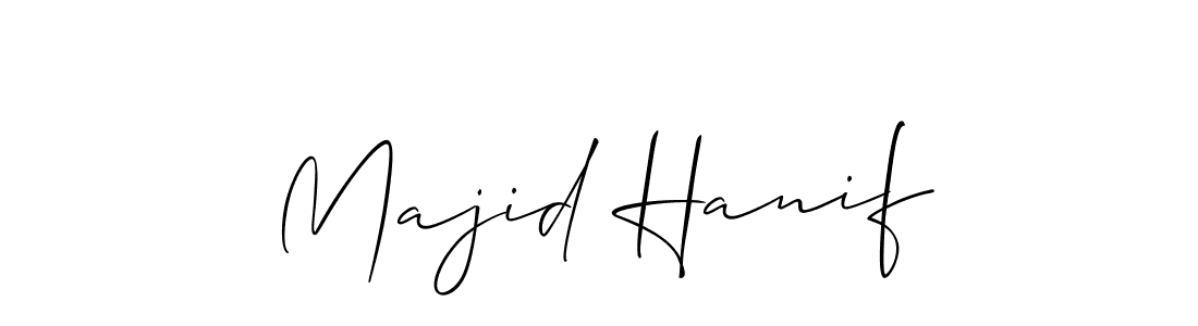 if you are searching for the best signature style for your name Majid Hanif. so please give up your signature search. here we have designed multiple signature styles  using Allison_Script. Majid Hanif signature style 2 images and pictures png