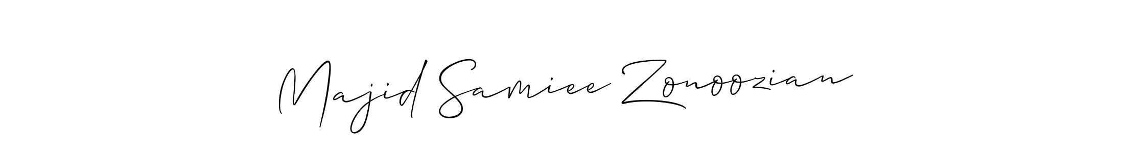 if you are searching for the best signature style for your name Majid Samiee Zonoozian. so please give up your signature search. here we have designed multiple signature styles  using Allison_Script. Majid Samiee Zonoozian signature style 2 images and pictures png