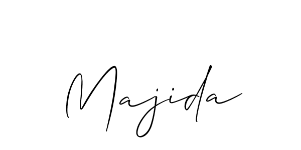 How to Draw Majida signature style? Allison_Script is a latest design signature styles for name Majida. Majida signature style 2 images and pictures png