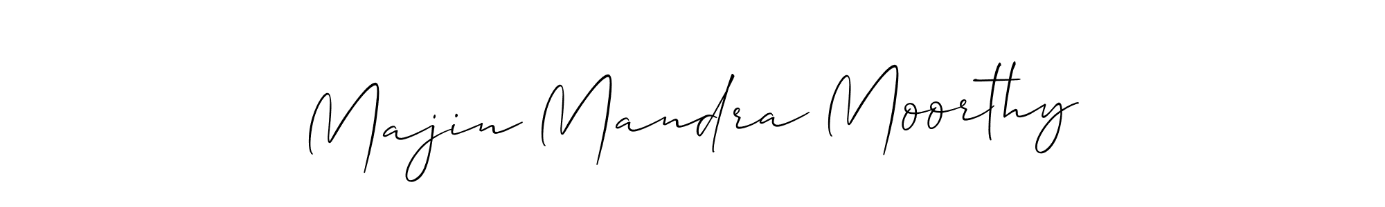 You should practise on your own different ways (Allison_Script) to write your name (Majin Mandra Moorthy) in signature. don't let someone else do it for you. Majin Mandra Moorthy signature style 2 images and pictures png