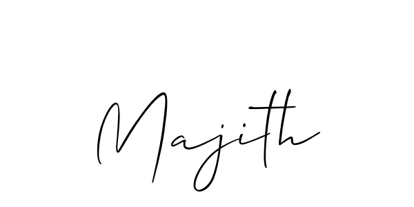 How to make Majith name signature. Use Allison_Script style for creating short signs online. This is the latest handwritten sign. Majith signature style 2 images and pictures png