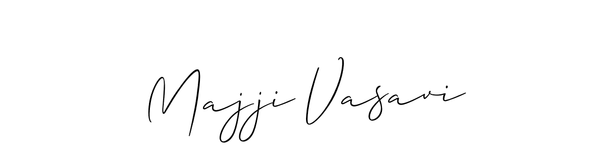 Make a beautiful signature design for name Majji Vasavi. Use this online signature maker to create a handwritten signature for free. Majji Vasavi signature style 2 images and pictures png