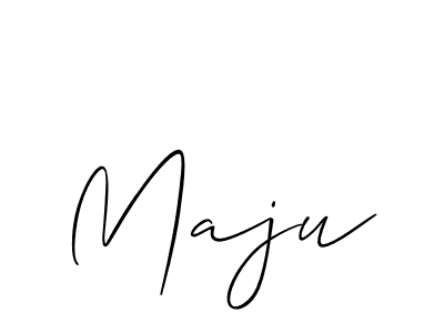 How to make Maju name signature. Use Allison_Script style for creating short signs online. This is the latest handwritten sign. Maju signature style 2 images and pictures png