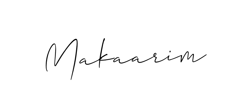Make a beautiful signature design for name Makaarim. Use this online signature maker to create a handwritten signature for free. Makaarim signature style 2 images and pictures png