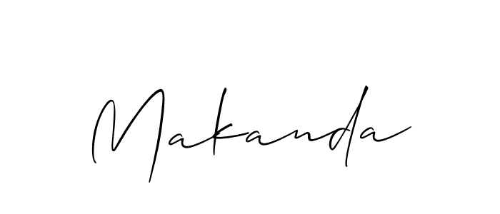 Once you've used our free online signature maker to create your best signature Allison_Script style, it's time to enjoy all of the benefits that Makanda name signing documents. Makanda signature style 2 images and pictures png