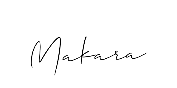 Also You can easily find your signature by using the search form. We will create Makara name handwritten signature images for you free of cost using Allison_Script sign style. Makara signature style 2 images and pictures png