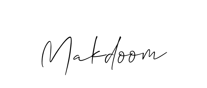 Similarly Allison_Script is the best handwritten signature design. Signature creator online .You can use it as an online autograph creator for name Makdoom. Makdoom signature style 2 images and pictures png