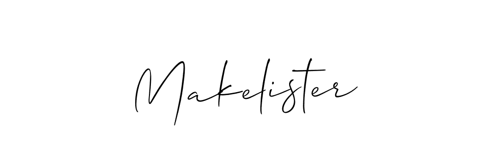 Similarly Allison_Script is the best handwritten signature design. Signature creator online .You can use it as an online autograph creator for name Makelister. Makelister signature style 2 images and pictures png