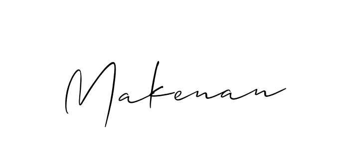 It looks lik you need a new signature style for name Makenan. Design unique handwritten (Allison_Script) signature with our free signature maker in just a few clicks. Makenan signature style 2 images and pictures png