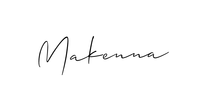 Make a short Makenna signature style. Manage your documents anywhere anytime using Allison_Script. Create and add eSignatures, submit forms, share and send files easily. Makenna signature style 2 images and pictures png