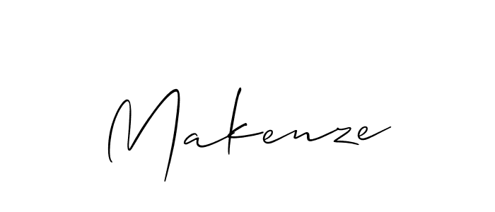 Best and Professional Signature Style for Makenze. Allison_Script Best Signature Style Collection. Makenze signature style 2 images and pictures png