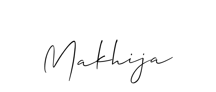 Make a beautiful signature design for name Makhija. Use this online signature maker to create a handwritten signature for free. Makhija signature style 2 images and pictures png