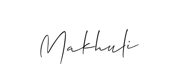 Make a short Makhuli signature style. Manage your documents anywhere anytime using Allison_Script. Create and add eSignatures, submit forms, share and send files easily. Makhuli signature style 2 images and pictures png