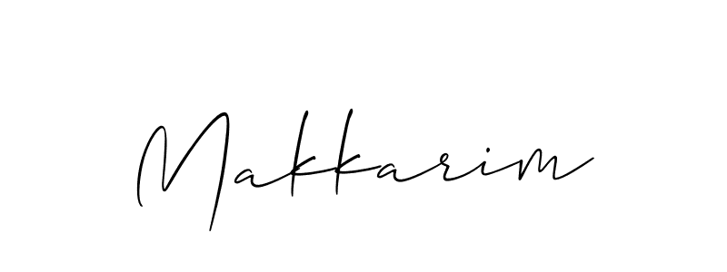 Check out images of Autograph of Makkarim name. Actor Makkarim Signature Style. Allison_Script is a professional sign style online. Makkarim signature style 2 images and pictures png