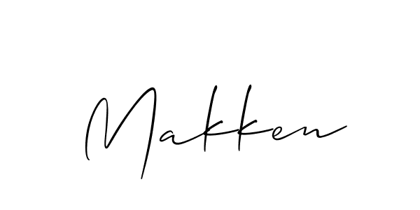 Once you've used our free online signature maker to create your best signature Allison_Script style, it's time to enjoy all of the benefits that Makken name signing documents. Makken signature style 2 images and pictures png