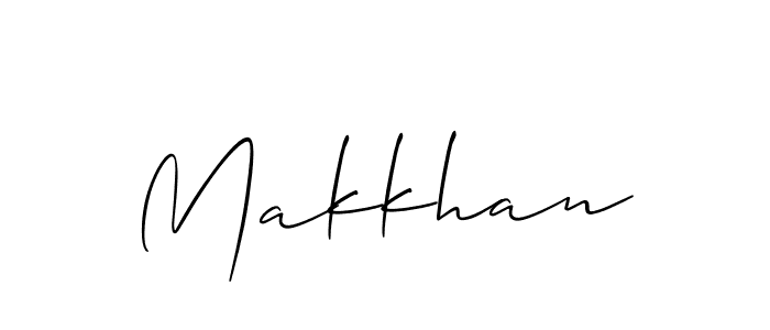 Similarly Allison_Script is the best handwritten signature design. Signature creator online .You can use it as an online autograph creator for name Makkhan. Makkhan signature style 2 images and pictures png