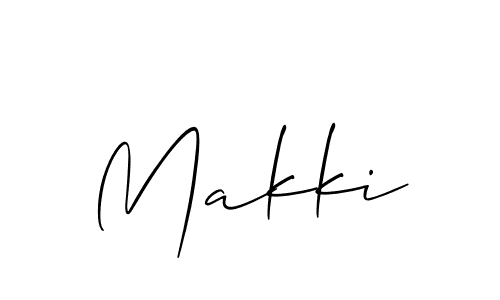 Make a beautiful signature design for name Makki. Use this online signature maker to create a handwritten signature for free. Makki signature style 2 images and pictures png