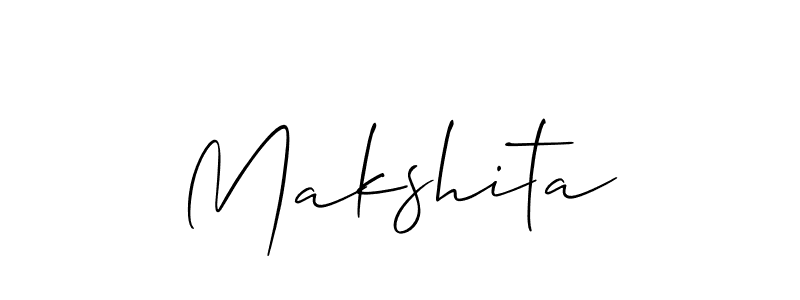 if you are searching for the best signature style for your name Makshita. so please give up your signature search. here we have designed multiple signature styles  using Allison_Script. Makshita signature style 2 images and pictures png