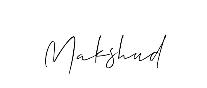 It looks lik you need a new signature style for name Makshud. Design unique handwritten (Allison_Script) signature with our free signature maker in just a few clicks. Makshud signature style 2 images and pictures png