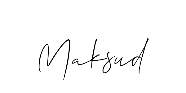 Make a short Maksud signature style. Manage your documents anywhere anytime using Allison_Script. Create and add eSignatures, submit forms, share and send files easily. Maksud signature style 2 images and pictures png