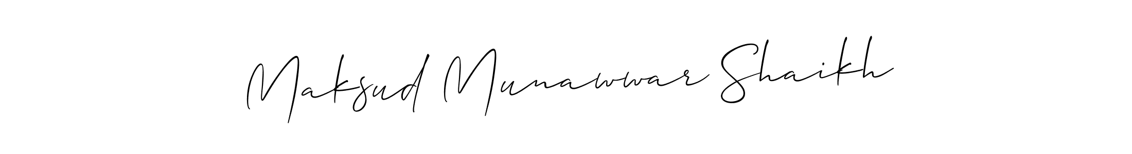 Best and Professional Signature Style for Maksud Munawwar Shaikh. Allison_Script Best Signature Style Collection. Maksud Munawwar Shaikh signature style 2 images and pictures png
