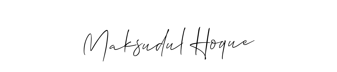 This is the best signature style for the Maksudul Hoque name. Also you like these signature font (Allison_Script). Mix name signature. Maksudul Hoque signature style 2 images and pictures png