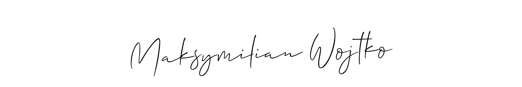 Here are the top 10 professional signature styles for the name Maksymilian Wojtko. These are the best autograph styles you can use for your name. Maksymilian Wojtko signature style 2 images and pictures png