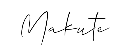 The Allison_Script font transforms the name Makute into an executive sign with sharp precision and distinguished character. Makute signature style 2 images and pictures png
