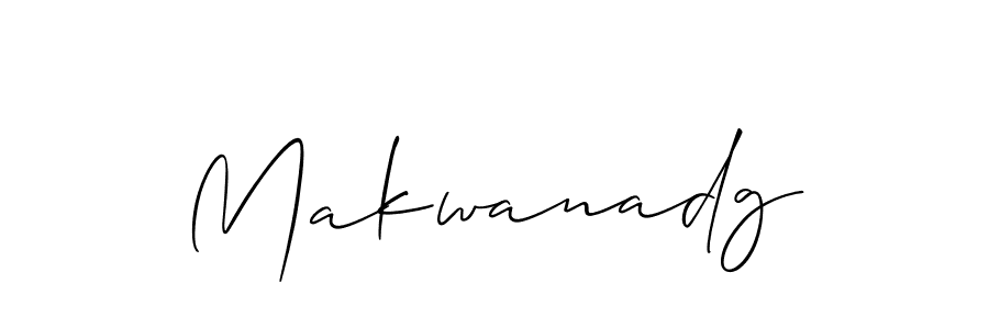 You should practise on your own different ways (Allison_Script) to write your name (Makwanadg) in signature. don't let someone else do it for you. Makwanadg signature style 2 images and pictures png