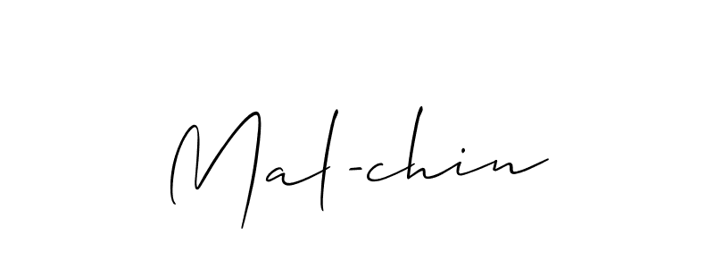 Here are the top 10 professional signature styles for the name Mal-chin. These are the best autograph styles you can use for your name. Mal-chin signature style 2 images and pictures png