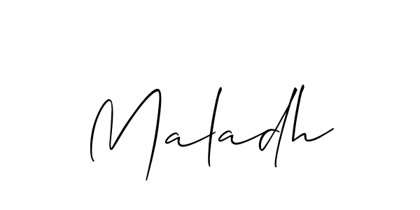 This is the best signature style for the Maladh name. Also you like these signature font (Allison_Script). Mix name signature. Maladh signature style 2 images and pictures png