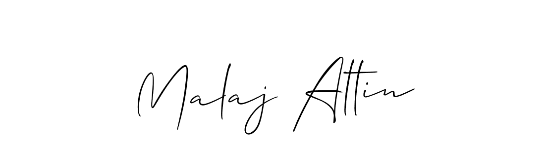 Similarly Allison_Script is the best handwritten signature design. Signature creator online .You can use it as an online autograph creator for name Malaj Altin. Malaj Altin signature style 2 images and pictures png