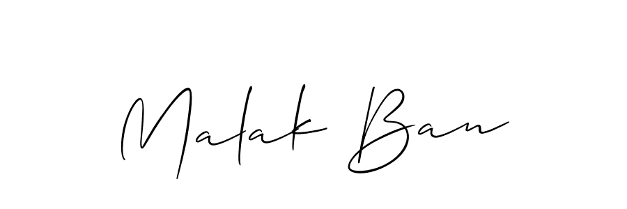 Once you've used our free online signature maker to create your best signature Allison_Script style, it's time to enjoy all of the benefits that Malak Ban name signing documents. Malak Ban signature style 2 images and pictures png