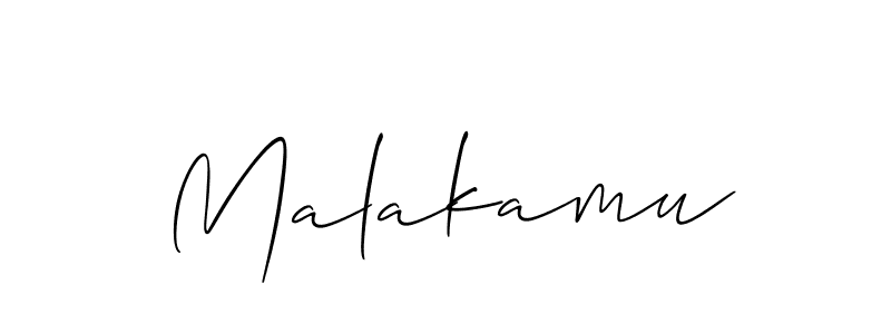 Once you've used our free online signature maker to create your best signature Allison_Script style, it's time to enjoy all of the benefits that Malakamu name signing documents. Malakamu signature style 2 images and pictures png