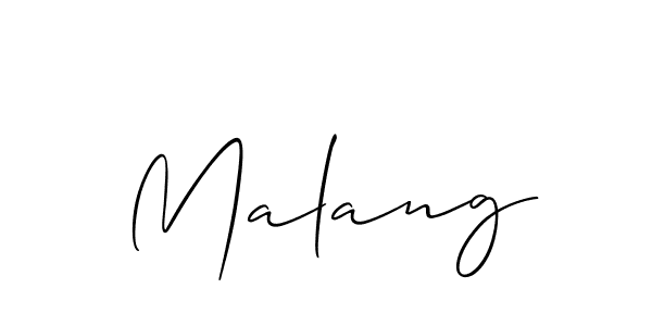 See photos of Malang official signature by Spectra . Check more albums & portfolios. Read reviews & check more about Allison_Script font. Malang signature style 2 images and pictures png
