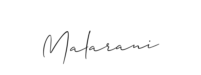 How to Draw Malarani signature style? Allison_Script is a latest design signature styles for name Malarani. Malarani signature style 2 images and pictures png