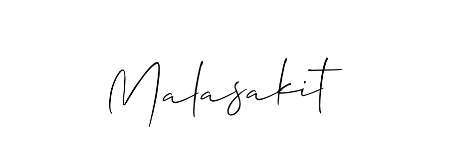 How to Draw Malasakit signature style? Allison_Script is a latest design signature styles for name Malasakit. Malasakit signature style 2 images and pictures png