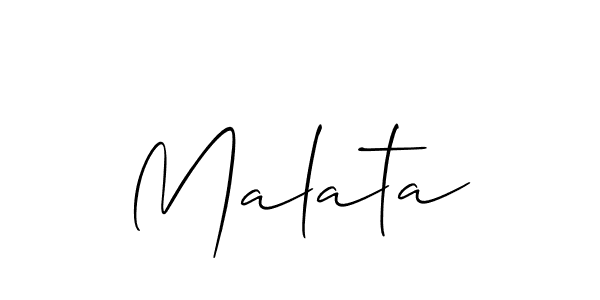 Make a beautiful signature design for name Malata. Use this online signature maker to create a handwritten signature for free. Malata signature style 2 images and pictures png