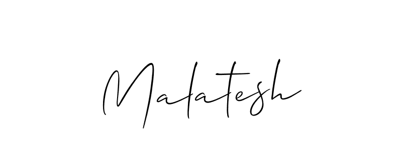 Once you've used our free online signature maker to create your best signature Allison_Script style, it's time to enjoy all of the benefits that Malatesh name signing documents. Malatesh signature style 2 images and pictures png