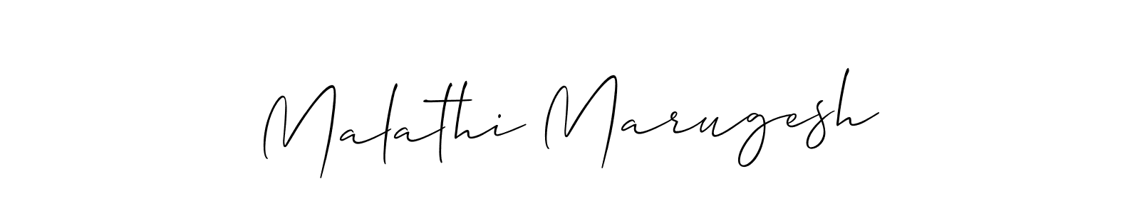 Make a beautiful signature design for name Malathi Marugesh. Use this online signature maker to create a handwritten signature for free. Malathi Marugesh signature style 2 images and pictures png