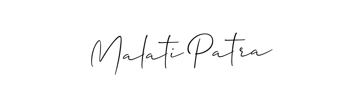 See photos of Malati Patra official signature by Spectra . Check more albums & portfolios. Read reviews & check more about Allison_Script font. Malati Patra signature style 2 images and pictures png
