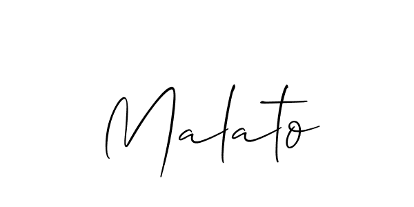 Best and Professional Signature Style for Malato. Allison_Script Best Signature Style Collection. Malato signature style 2 images and pictures png