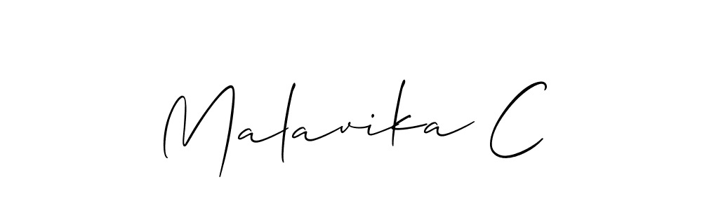 You can use this online signature creator to create a handwritten signature for the name Malavika C. This is the best online autograph maker. Malavika C signature style 2 images and pictures png