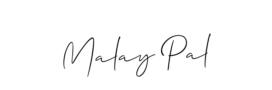 The best way (Allison_Script) to make a short signature is to pick only two or three words in your name. The name Malay Pal include a total of six letters. For converting this name. Malay Pal signature style 2 images and pictures png