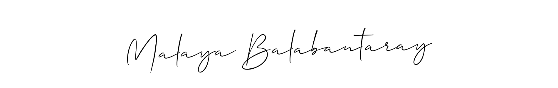 Once you've used our free online signature maker to create your best signature Allison_Script style, it's time to enjoy all of the benefits that Malaya Balabantaray name signing documents. Malaya Balabantaray signature style 2 images and pictures png