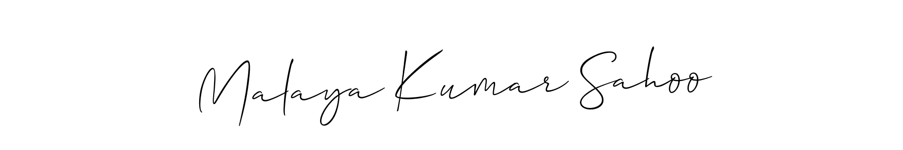 Once you've used our free online signature maker to create your best signature Allison_Script style, it's time to enjoy all of the benefits that Malaya Kumar Sahoo name signing documents. Malaya Kumar Sahoo signature style 2 images and pictures png