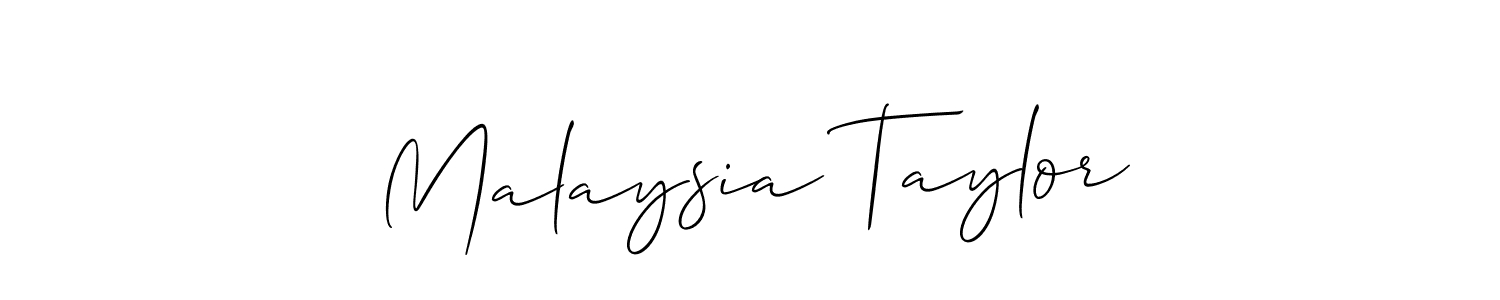 How to Draw Malaysia Taylor signature style? Allison_Script is a latest design signature styles for name Malaysia Taylor. Malaysia Taylor signature style 2 images and pictures png