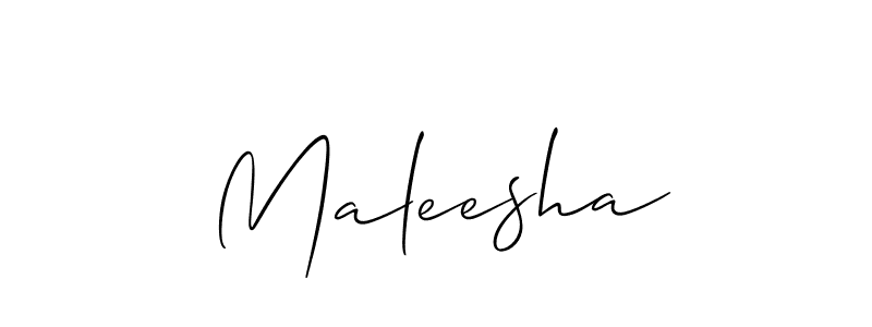 How to Draw Maleesha signature style? Allison_Script is a latest design signature styles for name Maleesha. Maleesha signature style 2 images and pictures png