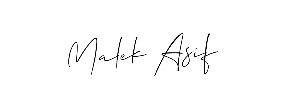 How to Draw Malek Asif signature style? Allison_Script is a latest design signature styles for name Malek Asif. Malek Asif signature style 2 images and pictures png